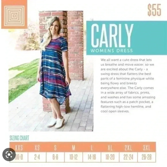 Lularoe small Mickey Mouse Disney CarlY dress NWT. Hi/lo hem& front‎ pocket - Picture 6 of 6